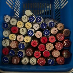 45 unopened Lipsense glosses and colors